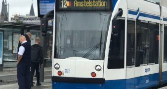 Amsterdam tram CS