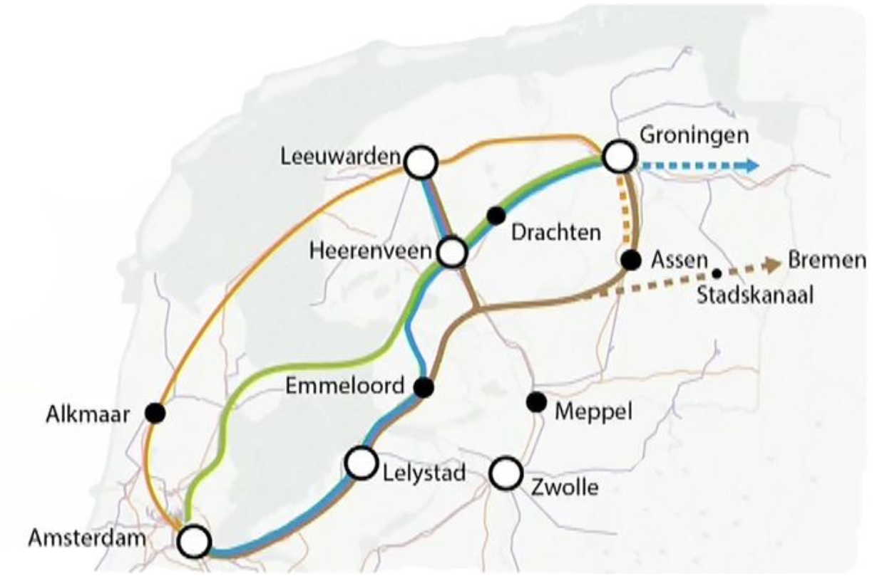 RAIL map