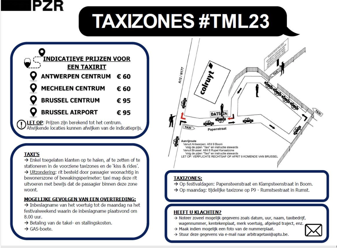Taxi zones