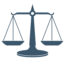 Modern Scale of Justice Logo Template Illustration Design