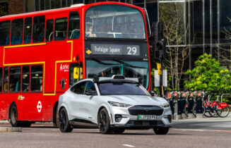 TAXI 1Wayve Uber in London Foto Wayve