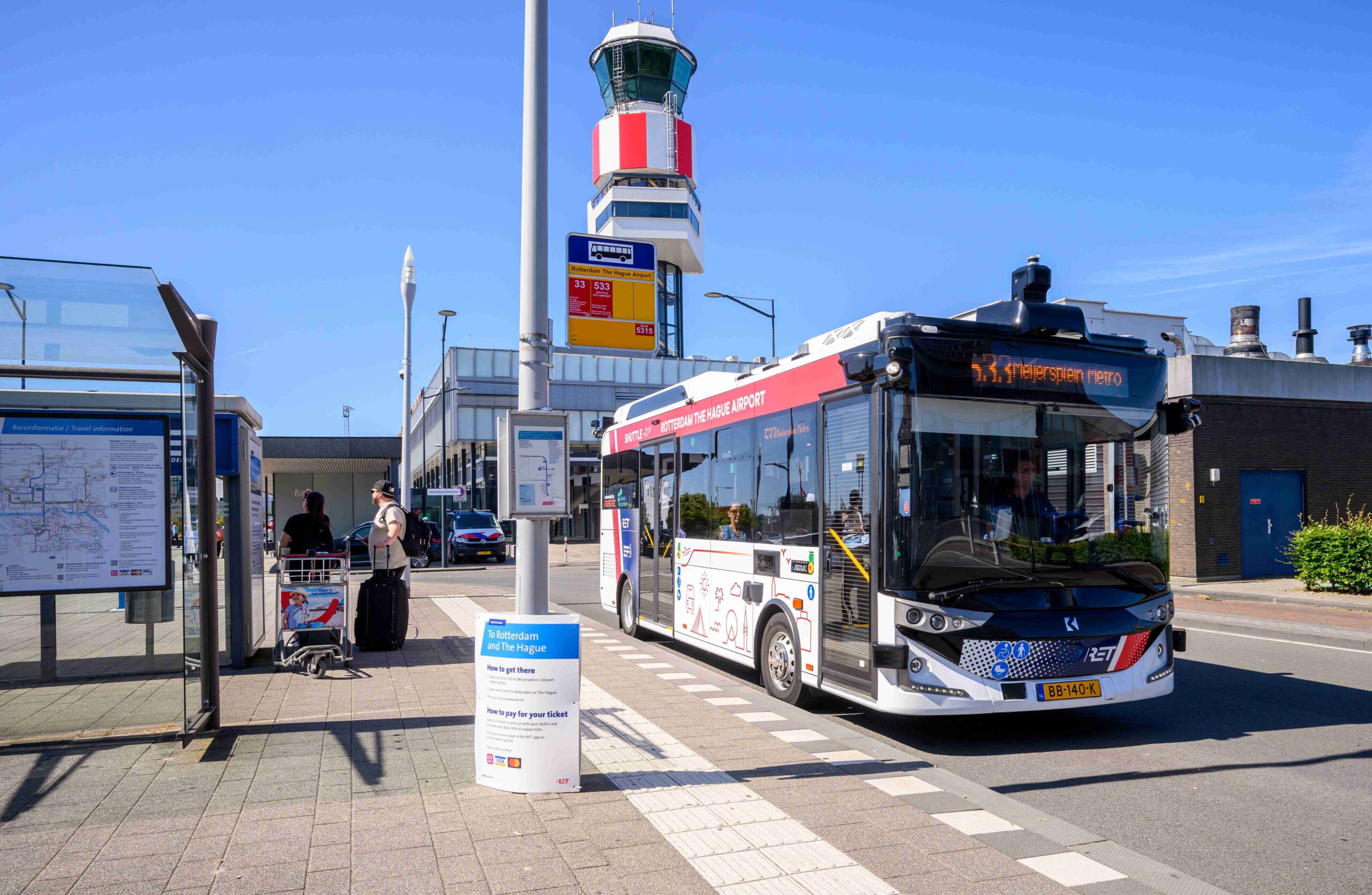 Shuttle Rotterdam The Hague Airport (1)