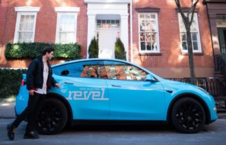 TAXI Revel Plattformtaxi Foto Revel