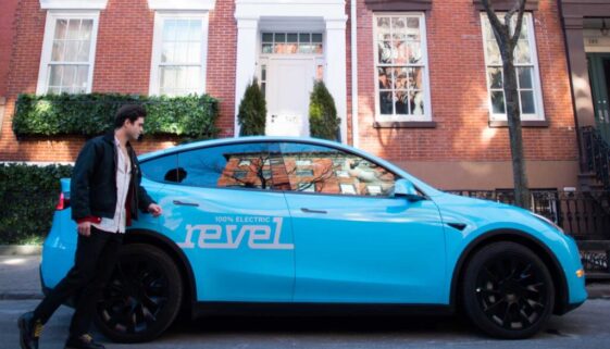 TAXI Revel Plattformtaxi Foto Revel
