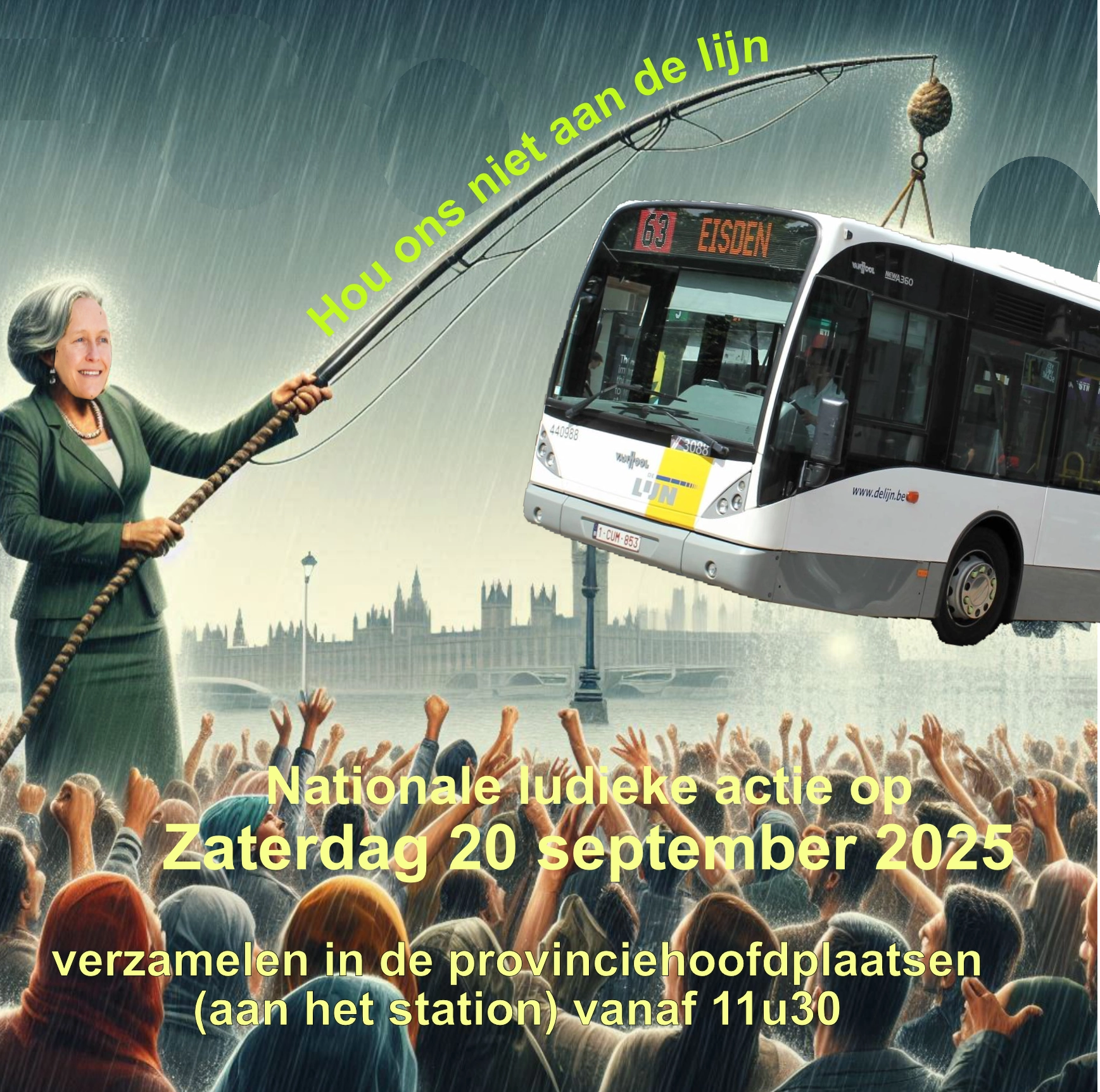 OV Vereniging Supporters OV (Affiche Geel)