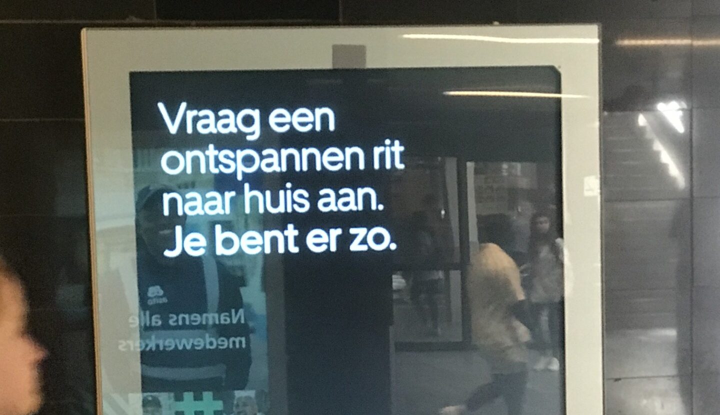 TAXI 3 Uber advertising