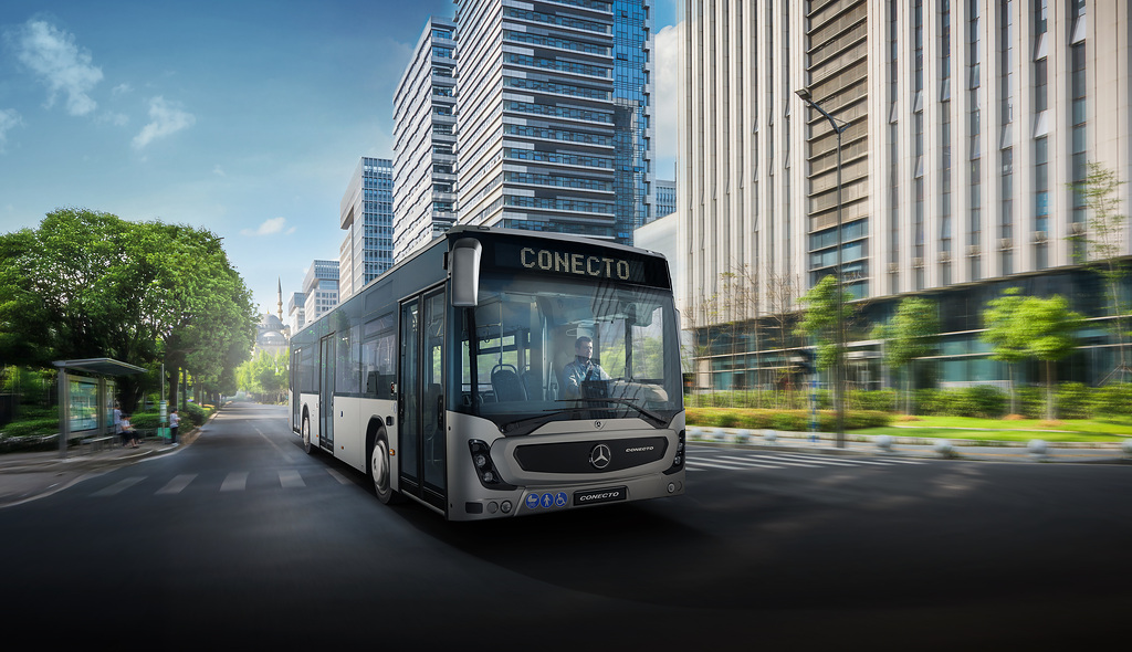 Daimler Buses bringt Mercedes-Benz Conecto auf den deutschen MarktDaimler Buses launches Mercedes‑Benz Conecto on the German market