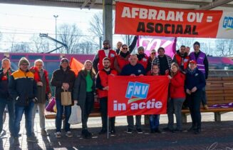 OV Actie vakbonden FNV