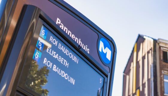 RAIL MIVB sign
