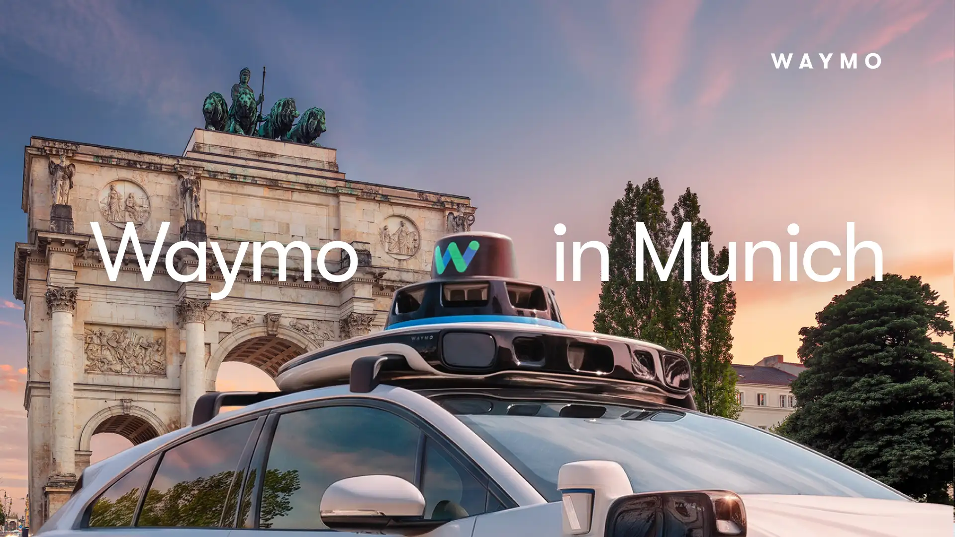TAXI Waymo Munchen