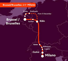 RAIL Milano-Brussel