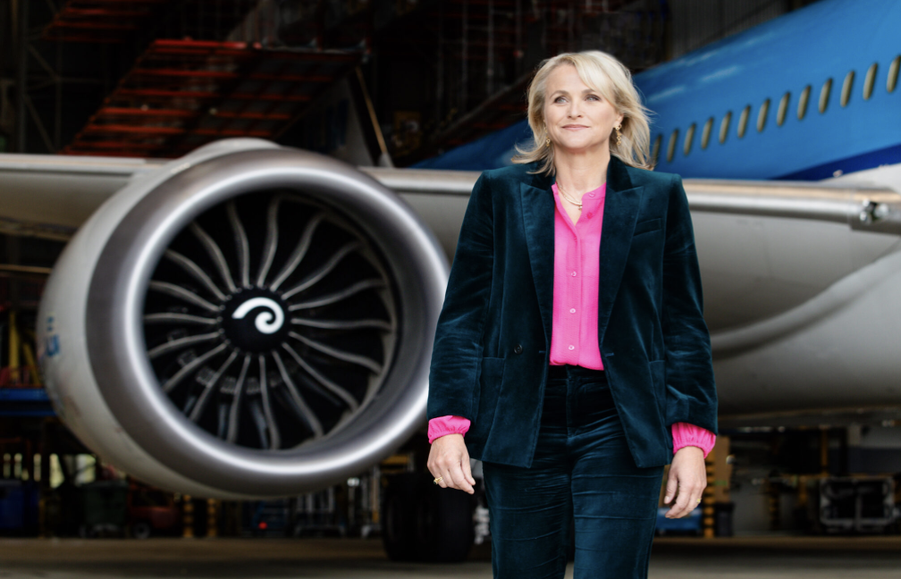 RAIL KLM-topvrouw Rintel