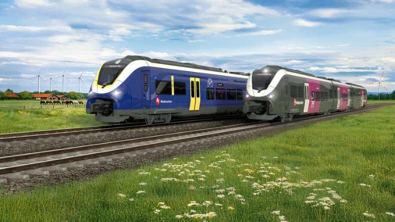 RAIL Siemens battery train